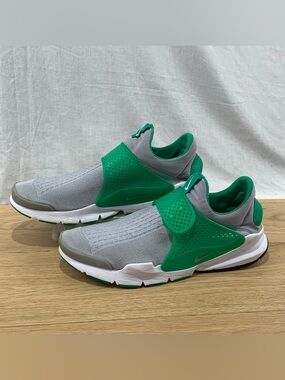 Nike Sock Dart Men’s Size 13 ‘Stadium Green' Gray Athletic Shoes